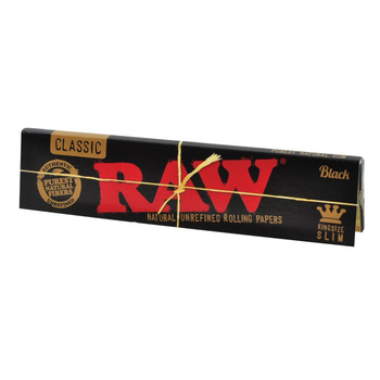 Бумага RAW Black Classic KS Slim - Самокрутки - Бумага RAW - Магазин ТОПовых приборов и аксессуаров для  курения  bongstore.ru
